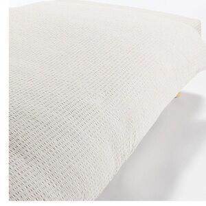 BNWT MUJI Seersucker 100% Cotton Duvet Cover - Beige - Semi-Double